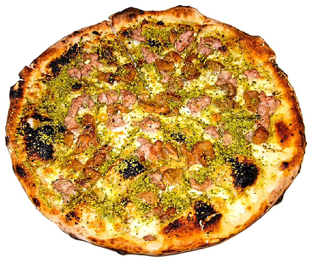 Pizza Fistic și Salsiccia