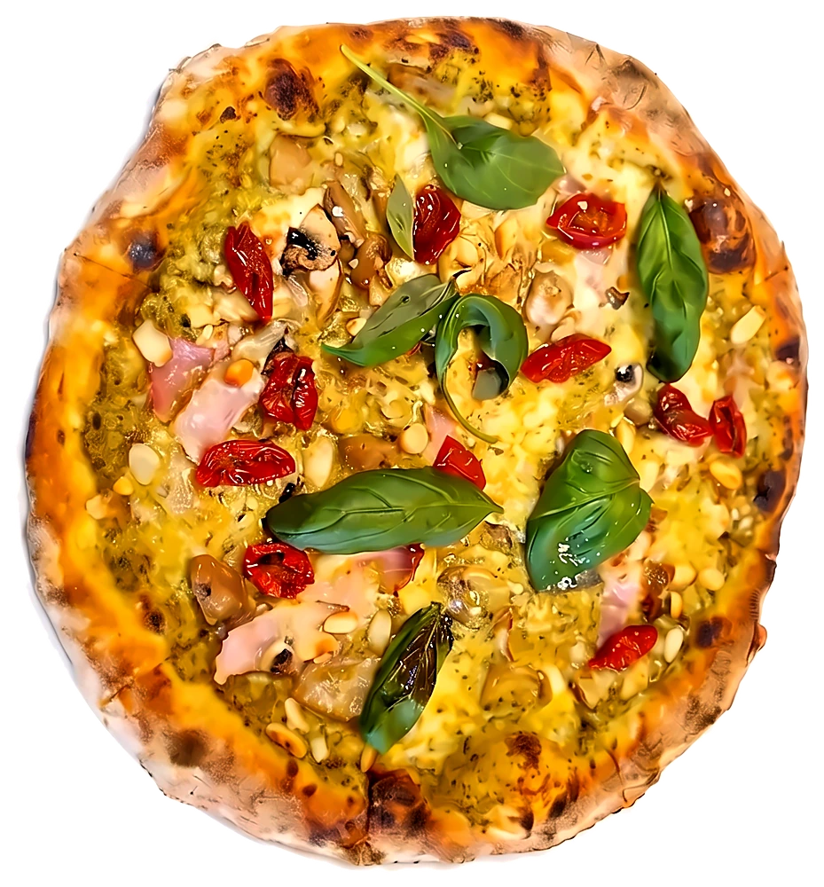 Pizza Pollo e Pesto