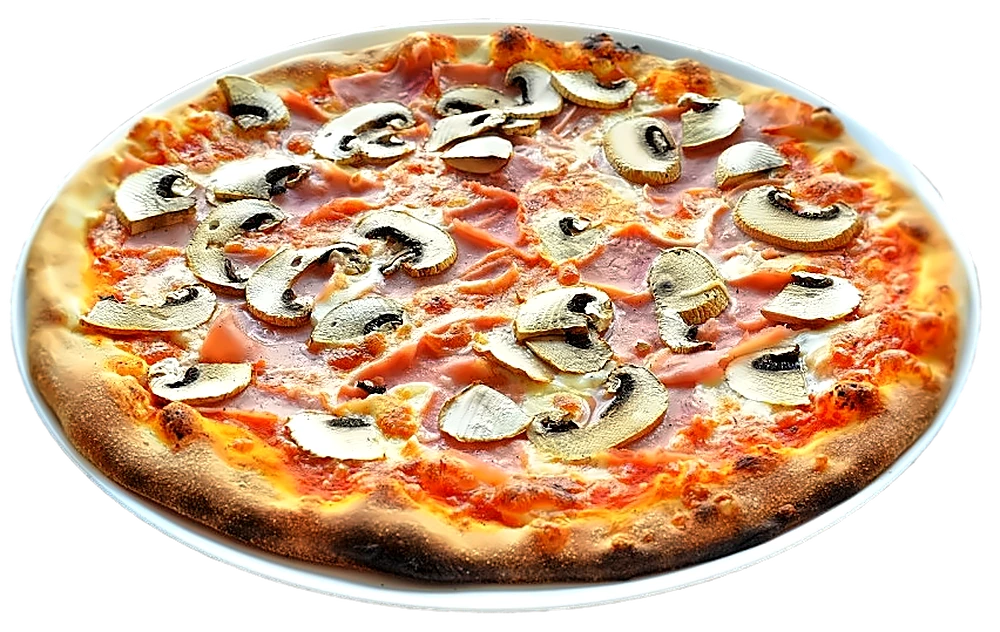 Pizza Prosciutto e Funghi